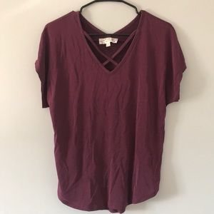 Soft Criss Cross Shirt